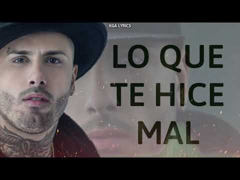 Nicky Jam - Mil Lagrimas (Video Lyrics/Letra)