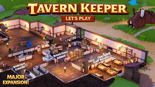 Major Tavern Upgrade! Bathrooms, Bread & Better Staff | Tavern Keeper Early Access EP 6
