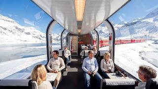 Download lagu Bernina Express, Switzerland's Most Beautiful Train | Tirano - St. Moritz (4K Vlog) mp3