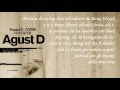 [SUB ITA] Agust D - 치리사일사팔 (724148) (Track #5 - 'Agust D' Mixtape)