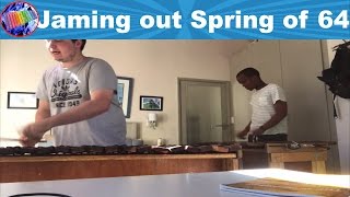 Luvuyo and Ali Jaming out Spring of 64