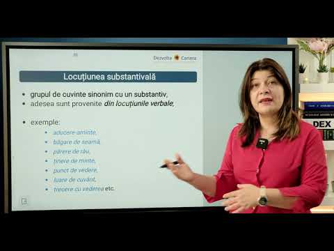 Locuțiunea Substantivală (pregătire gramatică - limba română - admitere MAI / ANP)