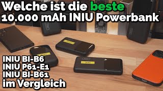 Welche ist die beste INIU 10.000 mAh Powerbank?