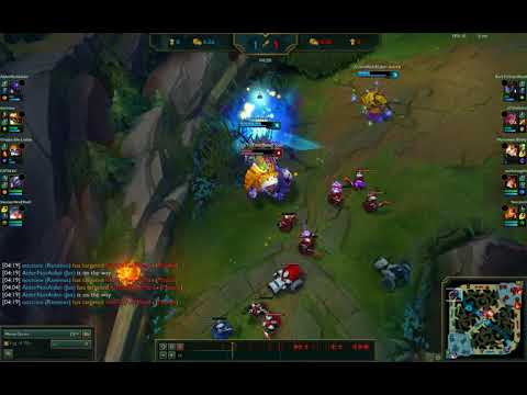 Maokai 1v2 DOUBLE KILL HYPE LEVEL 4