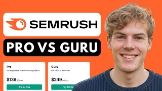 Semrush Pro Vs Guru (2026) | Which Plan Is Better?