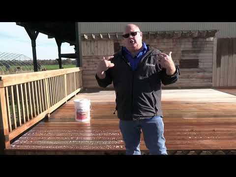 Deck & Wood Stripper Demo