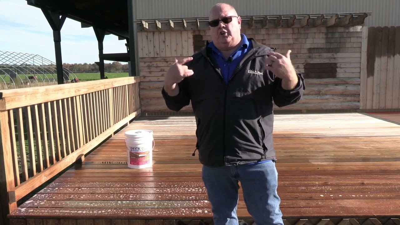 Deck & Wood Stripper Demo