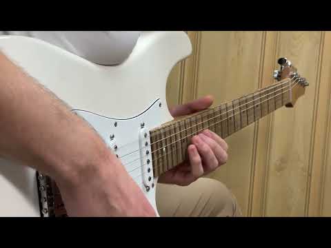 80's style guitar shredding