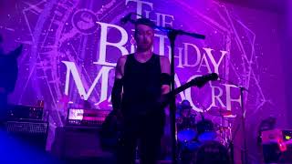 The Birthday Massacre “Pins And Needles” Live! Front Row!