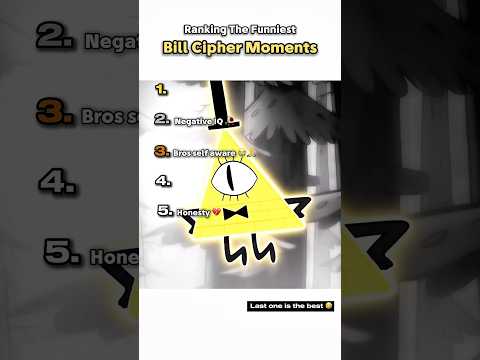 Ranking The Funniest Bill Cipher Moments 😭