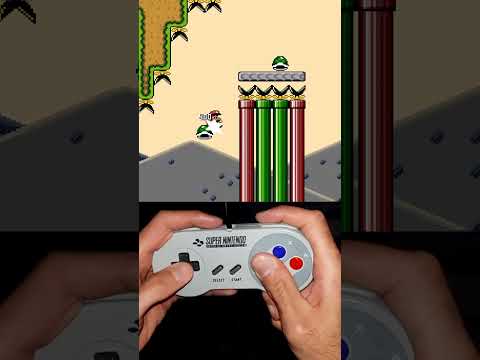 SHELL JUMPS and some P-SPEED #shorts #kaizo #mario