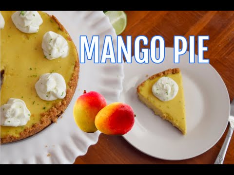 How to make Mango Pie | Summertime pie recipe | Sol Food