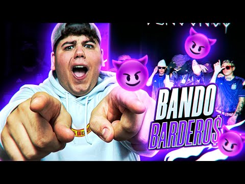 DRILL 🇦🇷🧐 REACCIÓN a BARDERO$ - BANDO (Video Oficial)