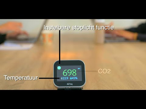 AirTeq Touch Base CO2 meter