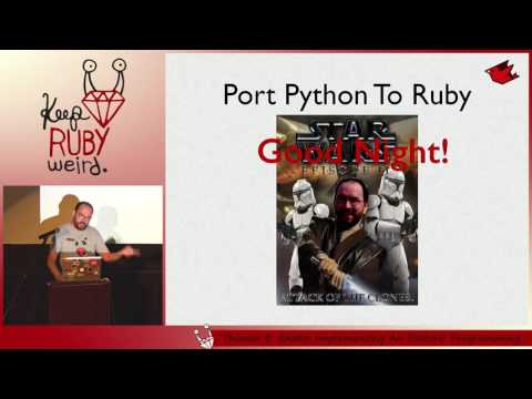 Keep Ruby Weird 2016 - Implementing An Esoteric Programming by Tom Enebo