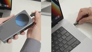 Sạc dự phòng 65W Joyroom PBF04 sạc nhanh laptop, điện thoại tặng kèm cáp C to C 100w