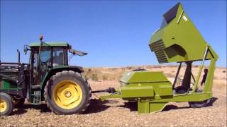 preview picture of video 'Maquina despedregadora. Maquinaria agricola.'