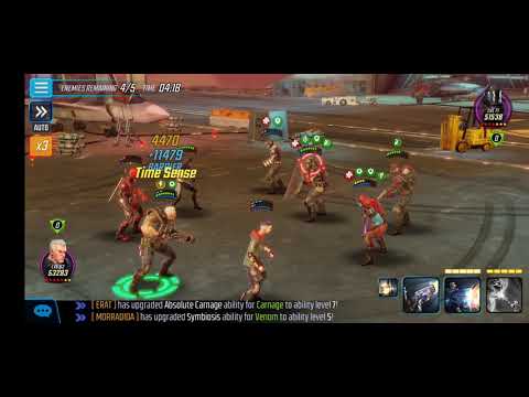 War Offense - 266k X-Force vs 306k Mercs - Marvel Strike Force