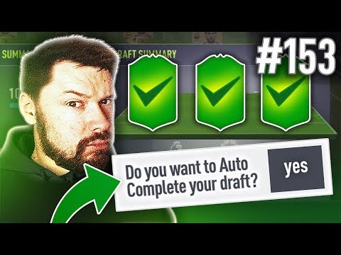 AUTOCOMPLETE DRAFT! - FIFA 18 Ultimate Team Draft #153