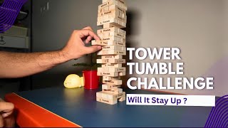 Jenga Tower Unboxing & First Play | Pine Kids Stacking Game Review for Kids & Family