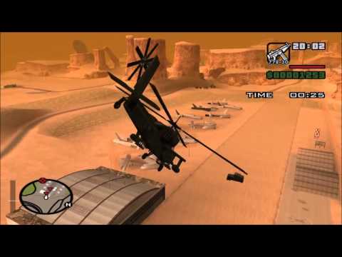 GTA SA Lets Play Ep 52: Learning to Fly