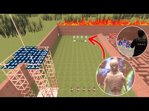 SCP-096 VS A SWAT TEAM IN A FOREST — WHO IS THE HUNTER? - Garry's Mod