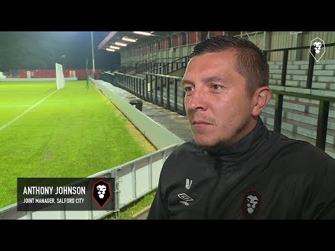 Salford City 2-2 Manchester United - Anthony Johnson post-match interview