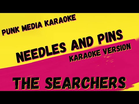 THE SEARCHERS ✴ NEEDLES AND PINS ✴ KARAOKE INSTRUMENTAL ✴ PMK