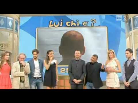 Alex Belli a "Mezzogiorno in Famiglia" - Lui Chi è (Prima) - 31/03/2012