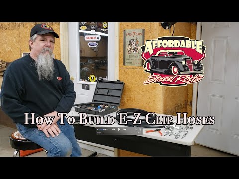 How to build E-Z Clip Hoses for air conditioning systems