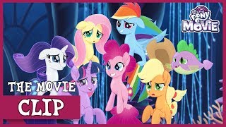 Queen Novo&#39;s Pearl Transforms The Mane 6 Into Seaponies | My Little Pony: The Movie [Full HD]