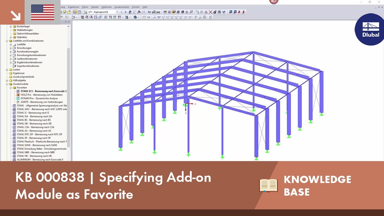 KB 000838 | Specifying Add-on Module as Favorite