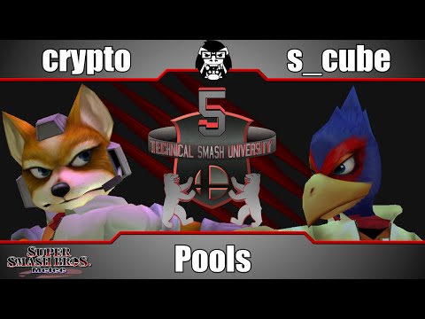 TSU5 - crypto (Fox) Vs. s_cube (Falco) - Pools - Super Smash Bros. Melee