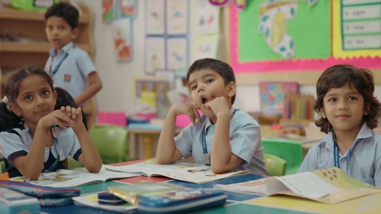 Junior school students activities at Manipal School