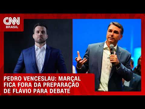 Marçal fica fora da preparação de Flávio Bolsonaro para debate | CNN 360°