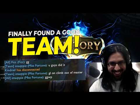 my team actually played around me for once WAHBOOM