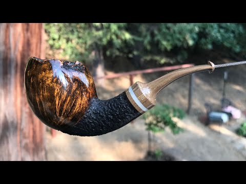 Plateau top Danish Tobacco Pipe