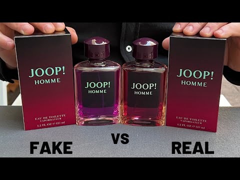 Fake vs Real JOOP! Homme EDT Perfume 125 ml