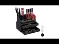 Make Up Organizer mit 3 Schubladen Durchscheinend