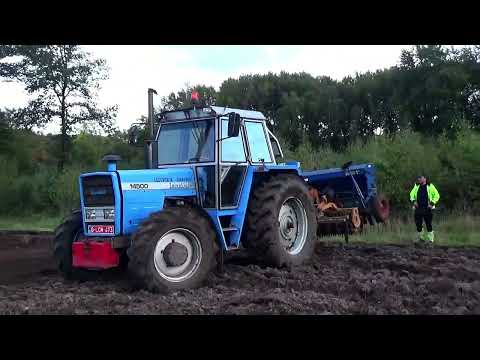 Landb. Van Deynze - Ursel - Landini 14500 en Amazone schudeg - Fiona zaaimachine