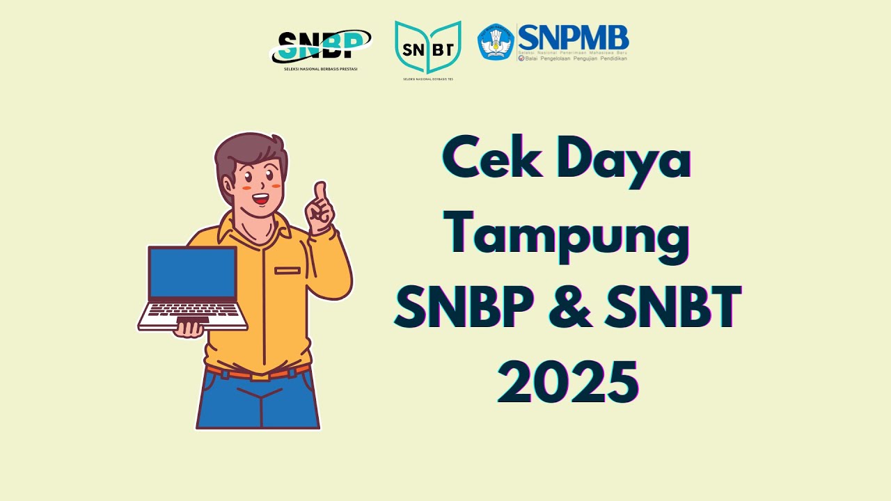 Resmi‼️ Daya Tampung SNBP & SNBT 2025