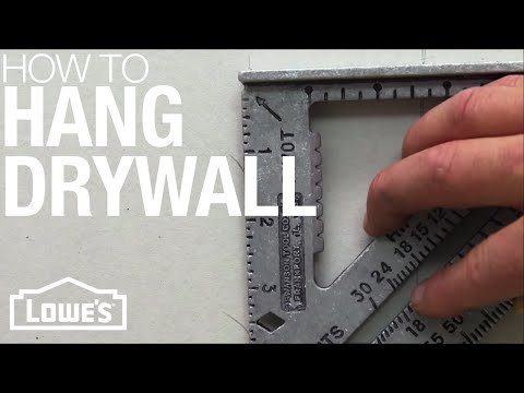乾式壁の掛け方 (How to Hang Drywall)