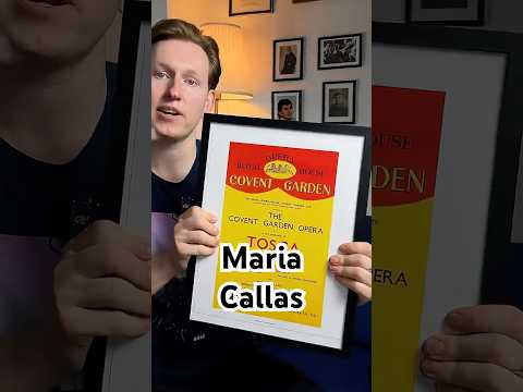 Callas, Tosca. My Biggest First Opera Impression