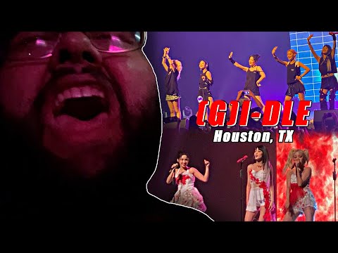 MY FIRST CONCERT EXPERIENCE EVER!! (G)I-DLE ((여자)아이들 'JUST ME IDLE' TOUR in HOUSTON VLOG