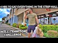 4 Hours to Eat EVERYTHING in the Strip Mall | Will Tennyson Food Challenge Cheat Day