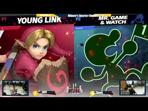 HA28 WQF JADO (Young Link) vs Quark (Mr. Game & Watch)
