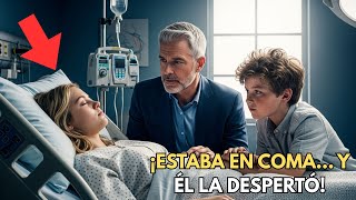 La hija del millonario llevaba 3 años en coma… hasta que el toque de un niño humilde lo cambió todo