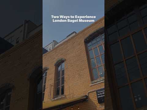 Duas maneiras de conhecer o Museu Bagel de Londres
