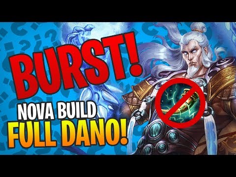 NOVA BUILD FULL DANO BURST PARA MAGOS! | SMITE