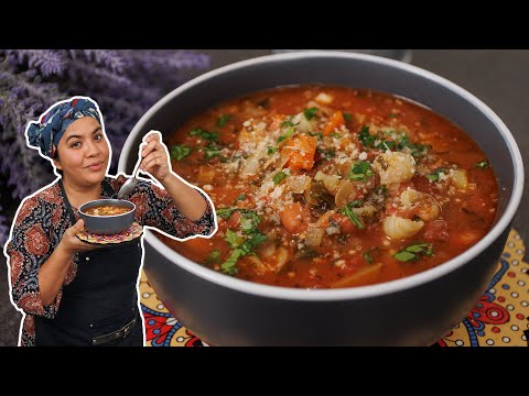 Minestrone Vegetable Soup 🥣